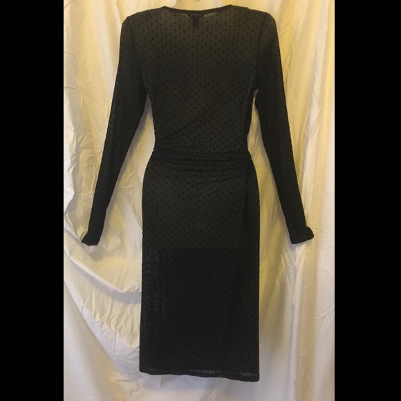 Sheer Black Dress - Picture 2 of 3